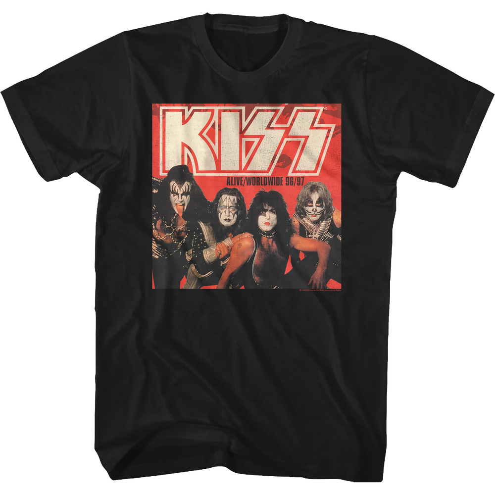Alive Worldwide Kiss Tshirt